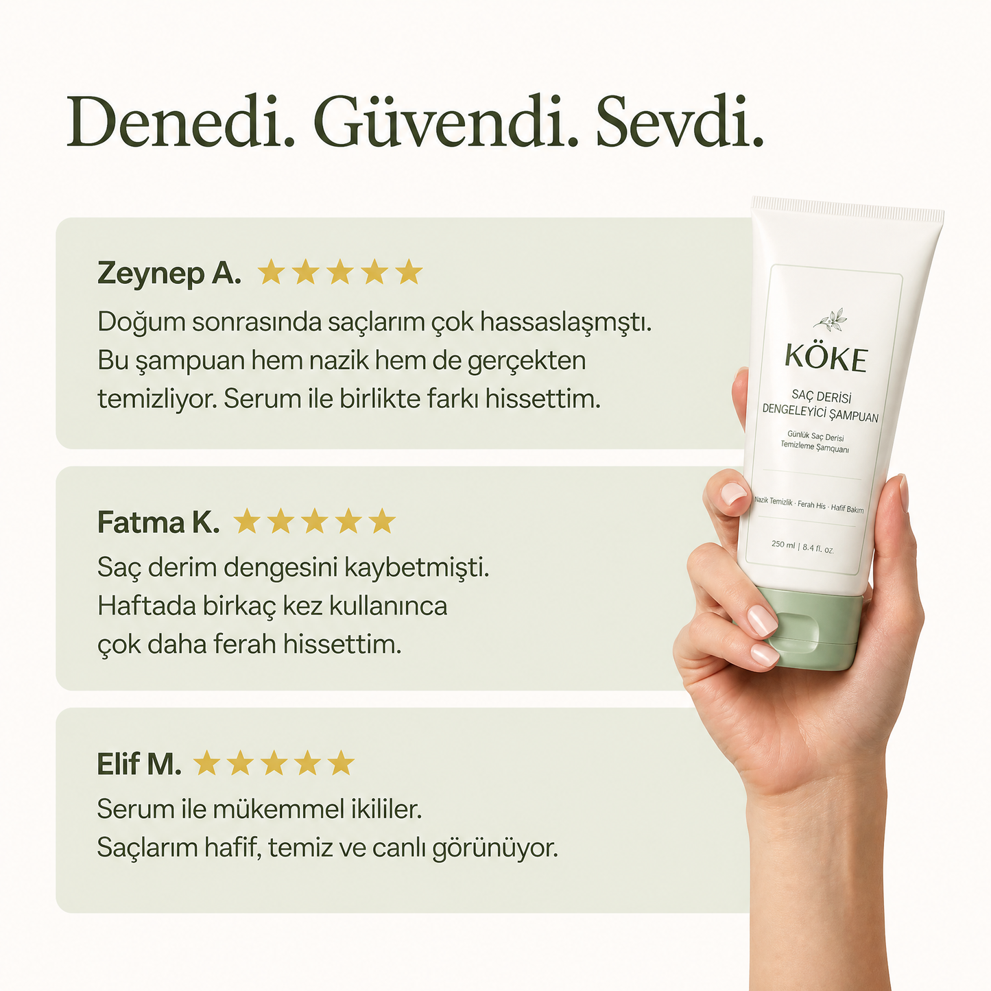 KÖKE Güçlendirici Şampuan