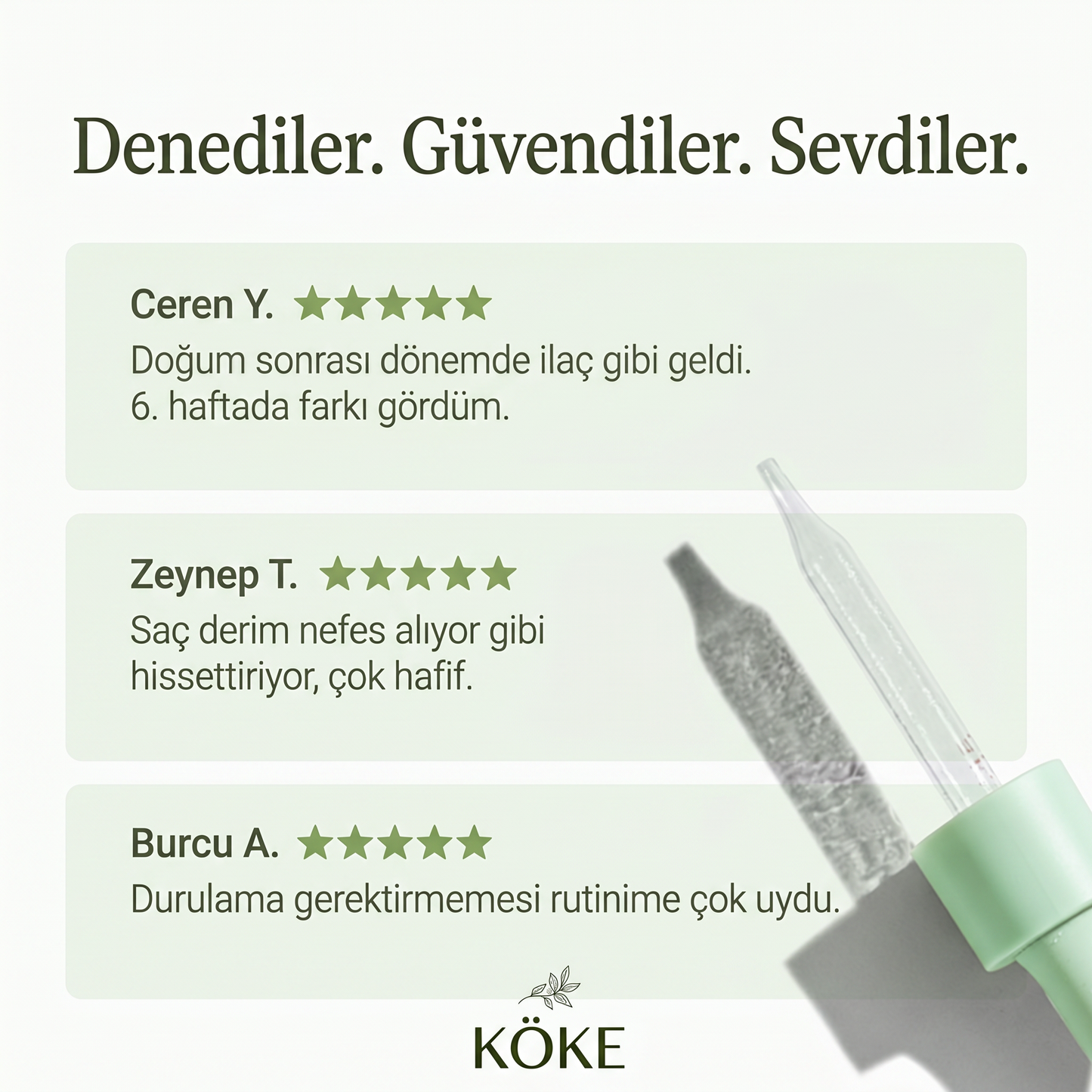 KÖKE Saç Derisi Serumu